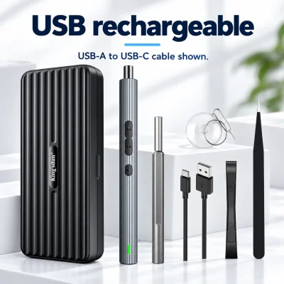 58-in-1 Electric Precision Screwdriver Kit — Rechargeable Repair Tools