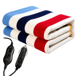 12V Heated Car Blanket – 50 × 150 cm Travel Layer