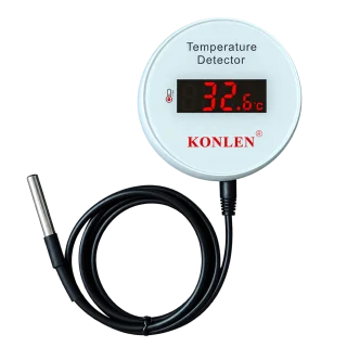 KONLEN WiFi Temperature Alarm – 3 m Probe & App Alerts