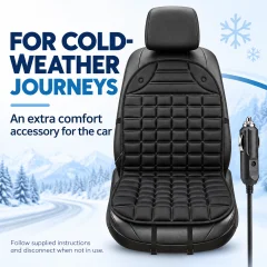 EAFC 12V Heated Seat Cushion – Winter Car Seat Warmer Thumbnail 7