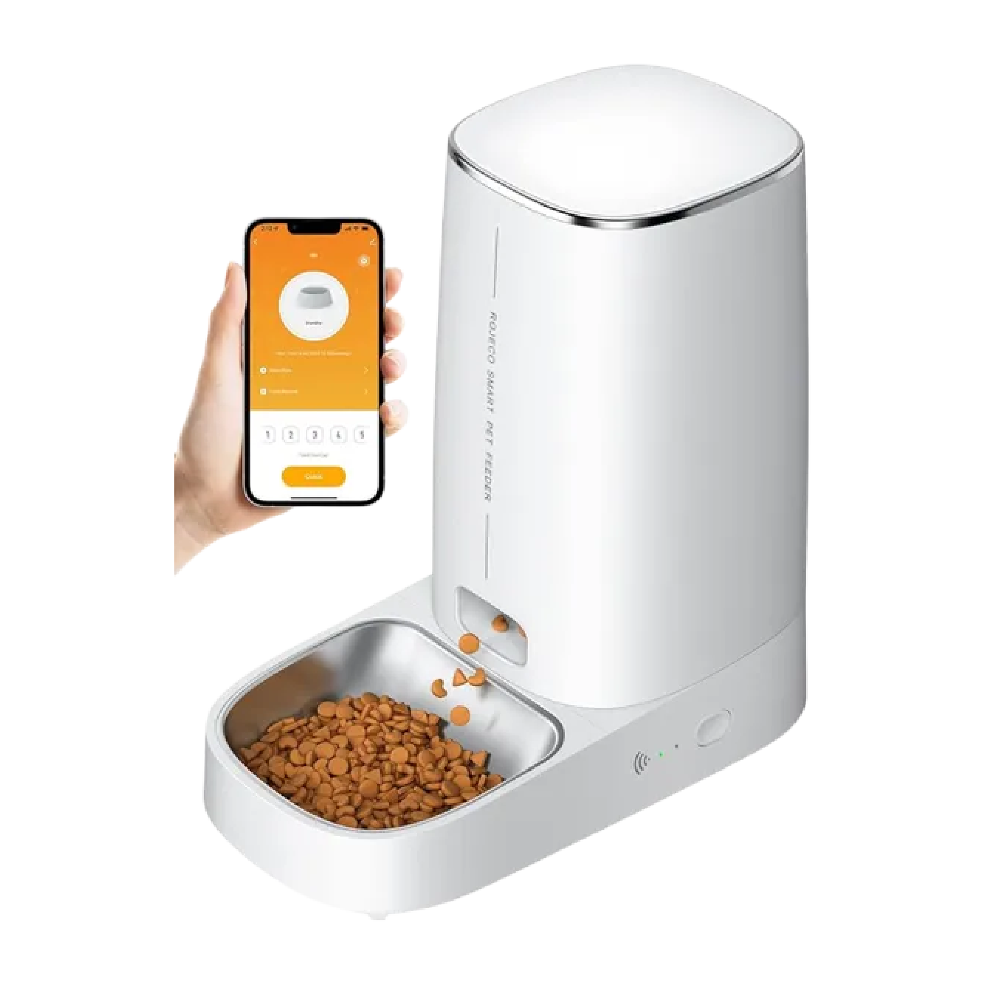 WiFi Automatic Pet Feeder – App-Controlled Smart Food Dispenser