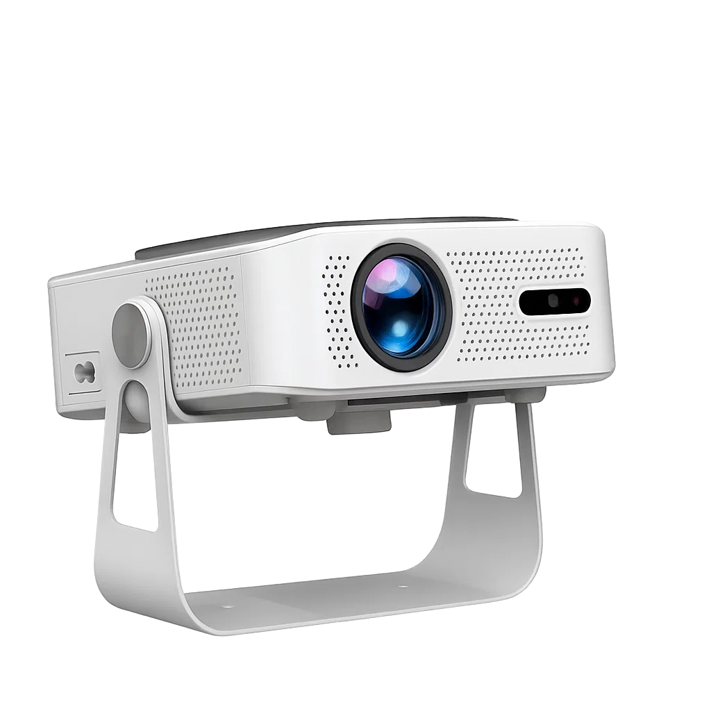 800ANSI A50 4K Portable Projector, 1080P Auto-Focus, WiFi6, 360° Home Theater – My Smart Life