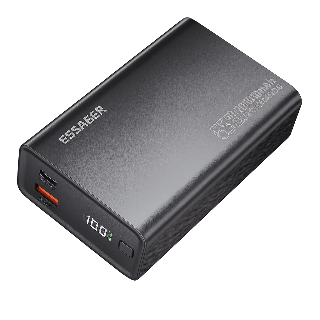 Essager 20000mAh Power Bank – Fast PD 65W Charging – Compact Size – My Smart Life