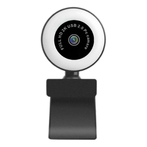Webcam with Microphone Light – True-to-life Panoramic Resolution, 5MP Auto Focus – My Smart Life