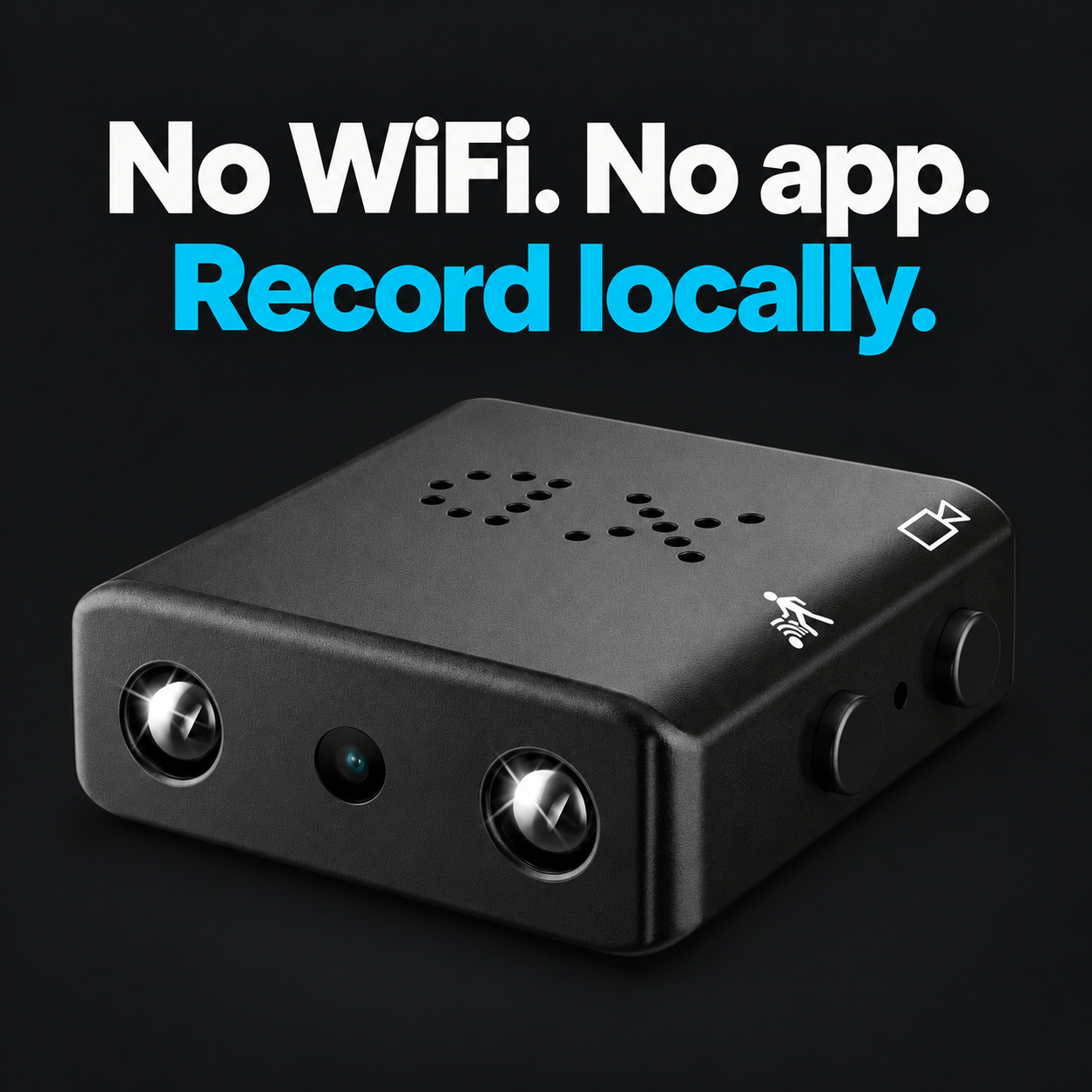 1080p Mini Camera – 30fps & Motion Recording