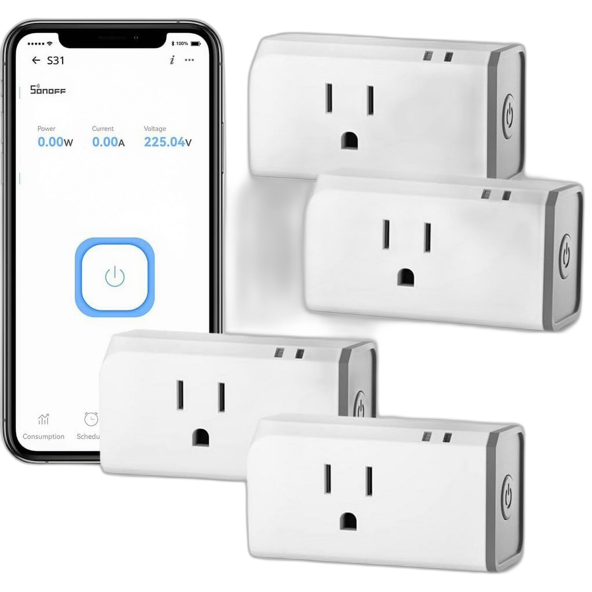 Smart Plug with Energy Monitoring – Save on Energy Bills, Remote Control and Schedule – My Smart Life