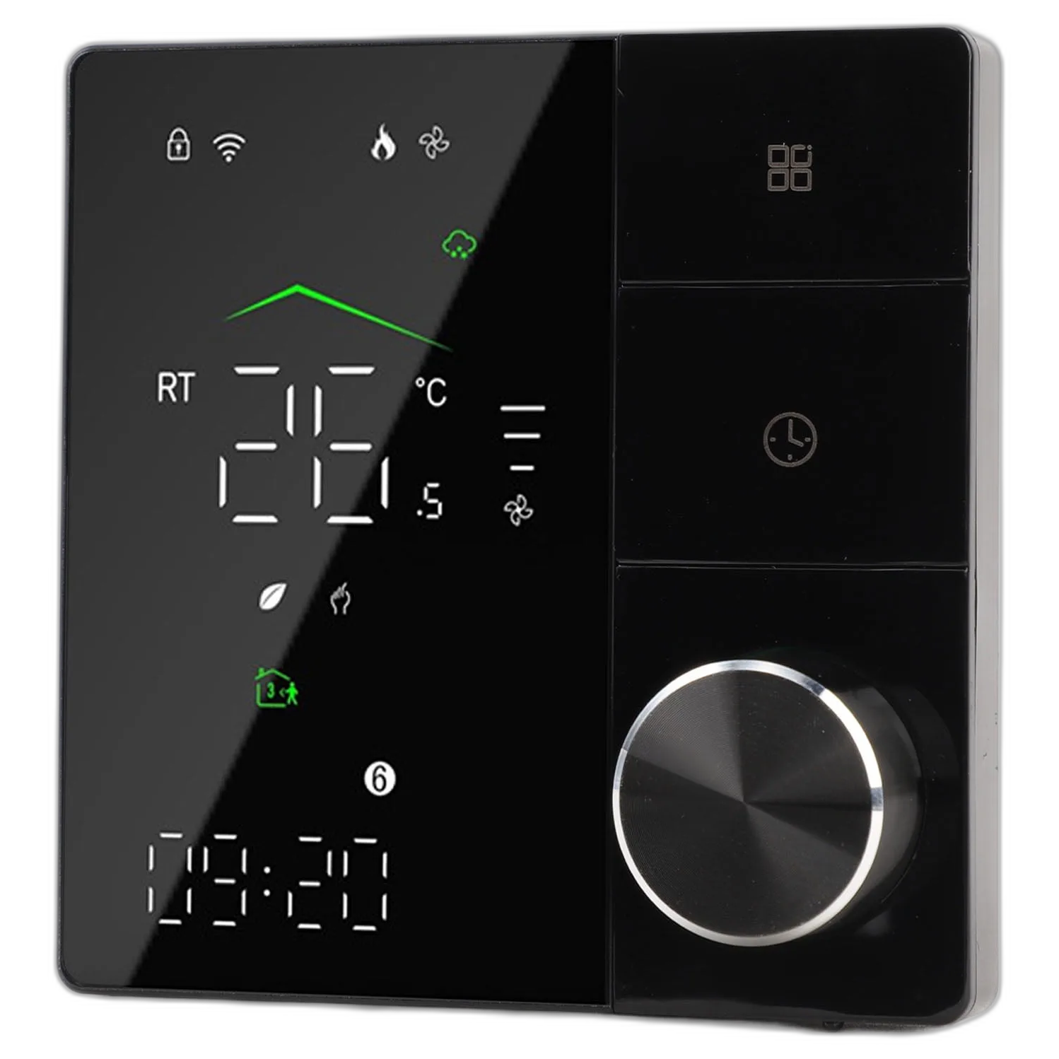Smart Thermostat with Electric Heater Compatibility – Energy-Saving, Programmable, Touch Keypad – My Smart Life