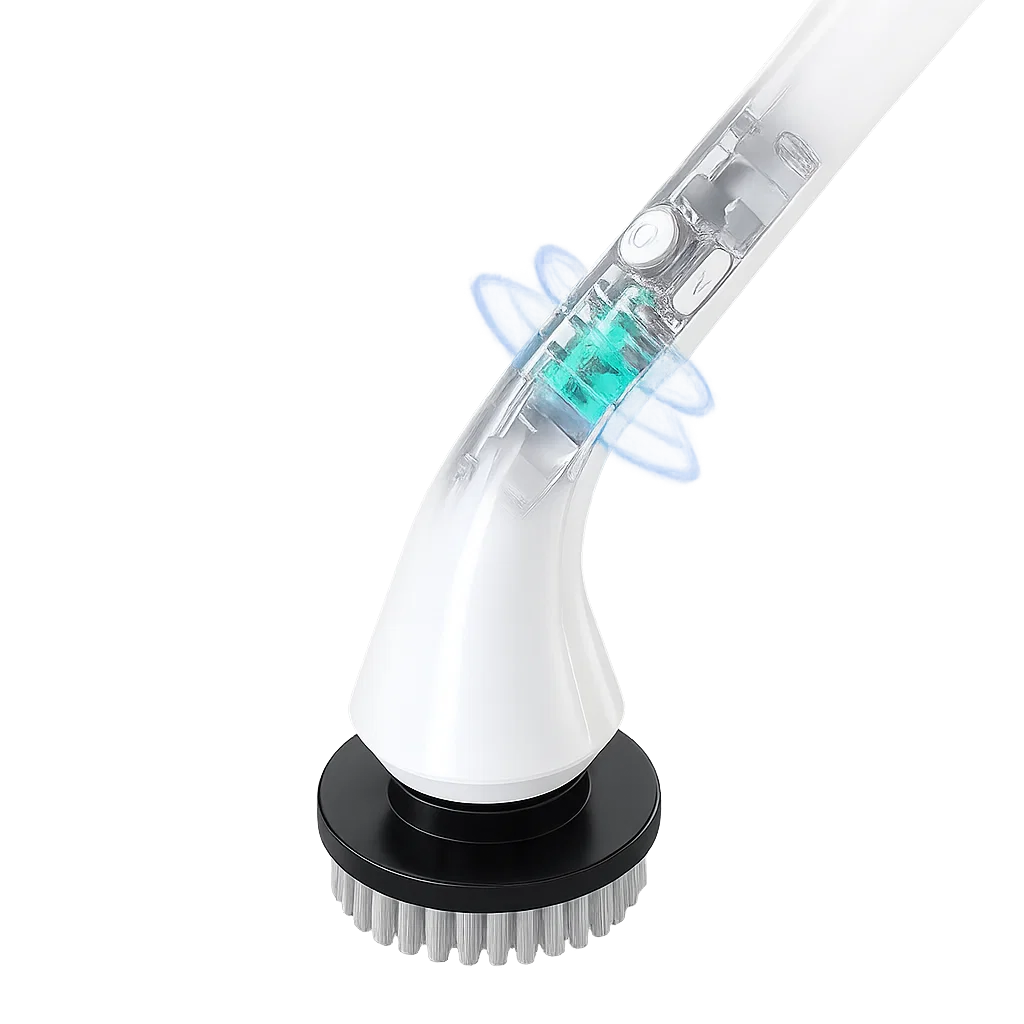 Electric Spin Scrubber with 8 Brush Heads – Cordless Cleaning Convenience – My Smart Life
