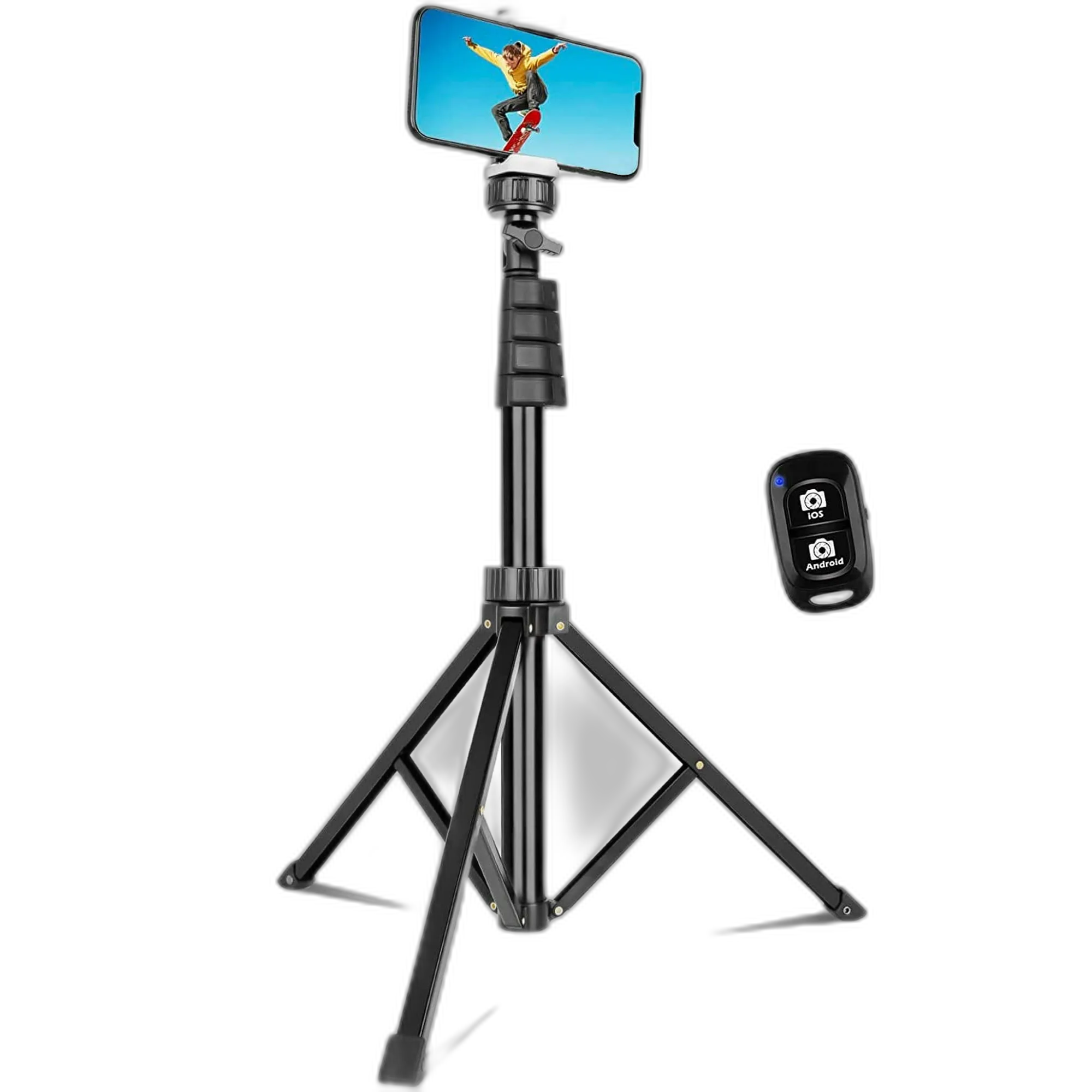 Cell Phone Tripod 62" - Stable Stand for Live Streaming and Vlogging – My Smart Life