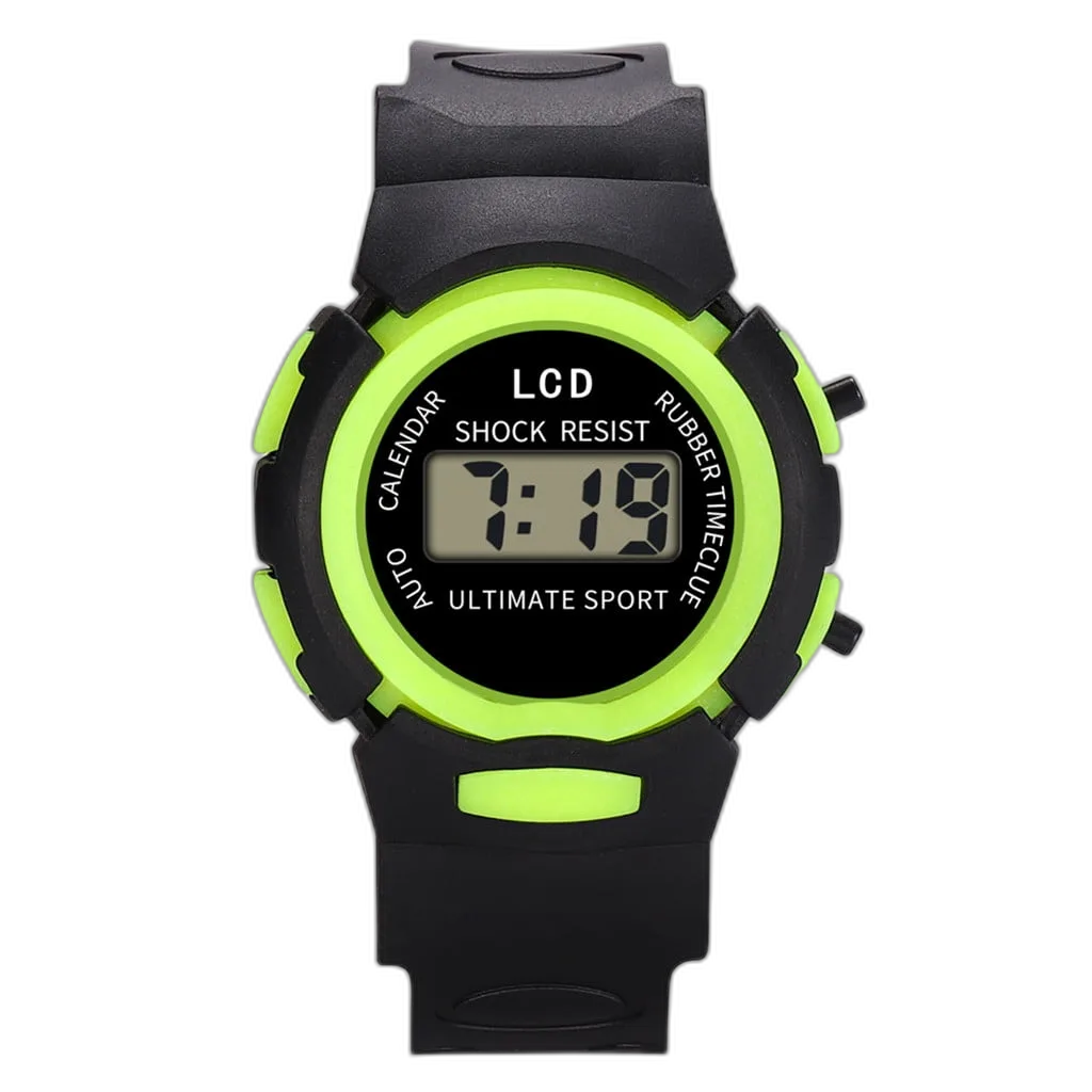 Smart Kids Digital Sports Watch with Silicone Band – My Smart Life