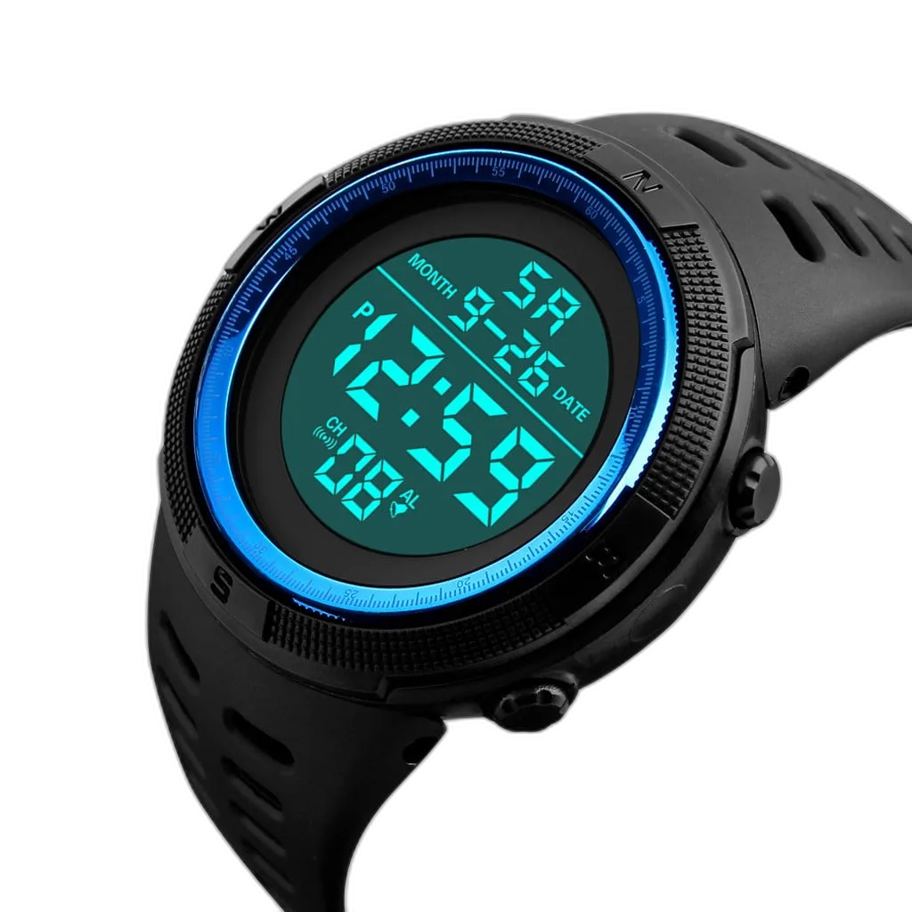 Mens Digital LED Watch – Sporty Dial, Luminous Display, Shock Resistant – My Smart Life Main Slide 4