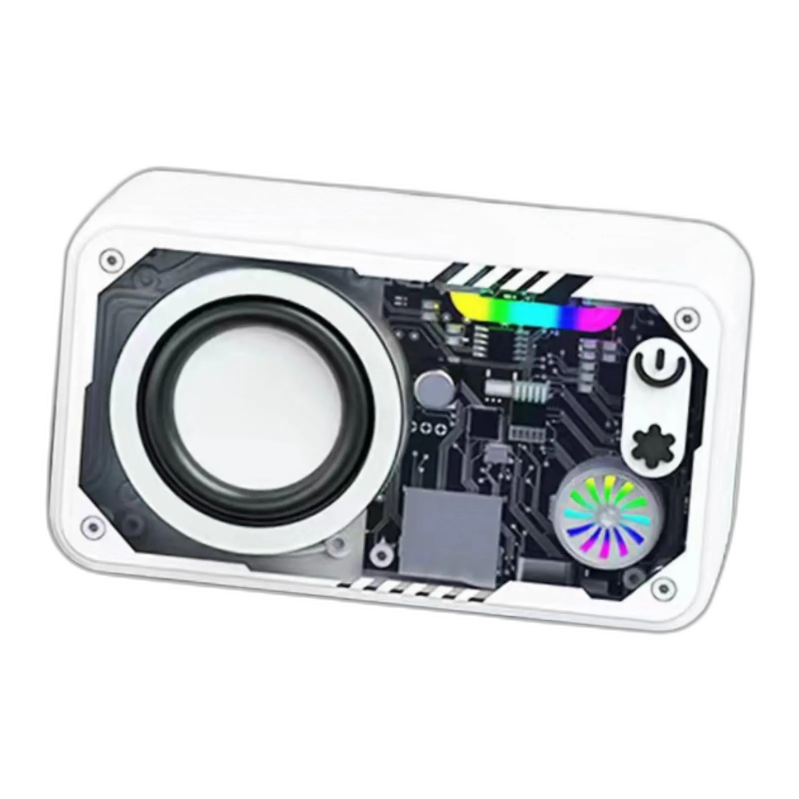 Portable Speaker – Immersive Audio & Stylish Transparent Design – My Smart Life Main Slide 4