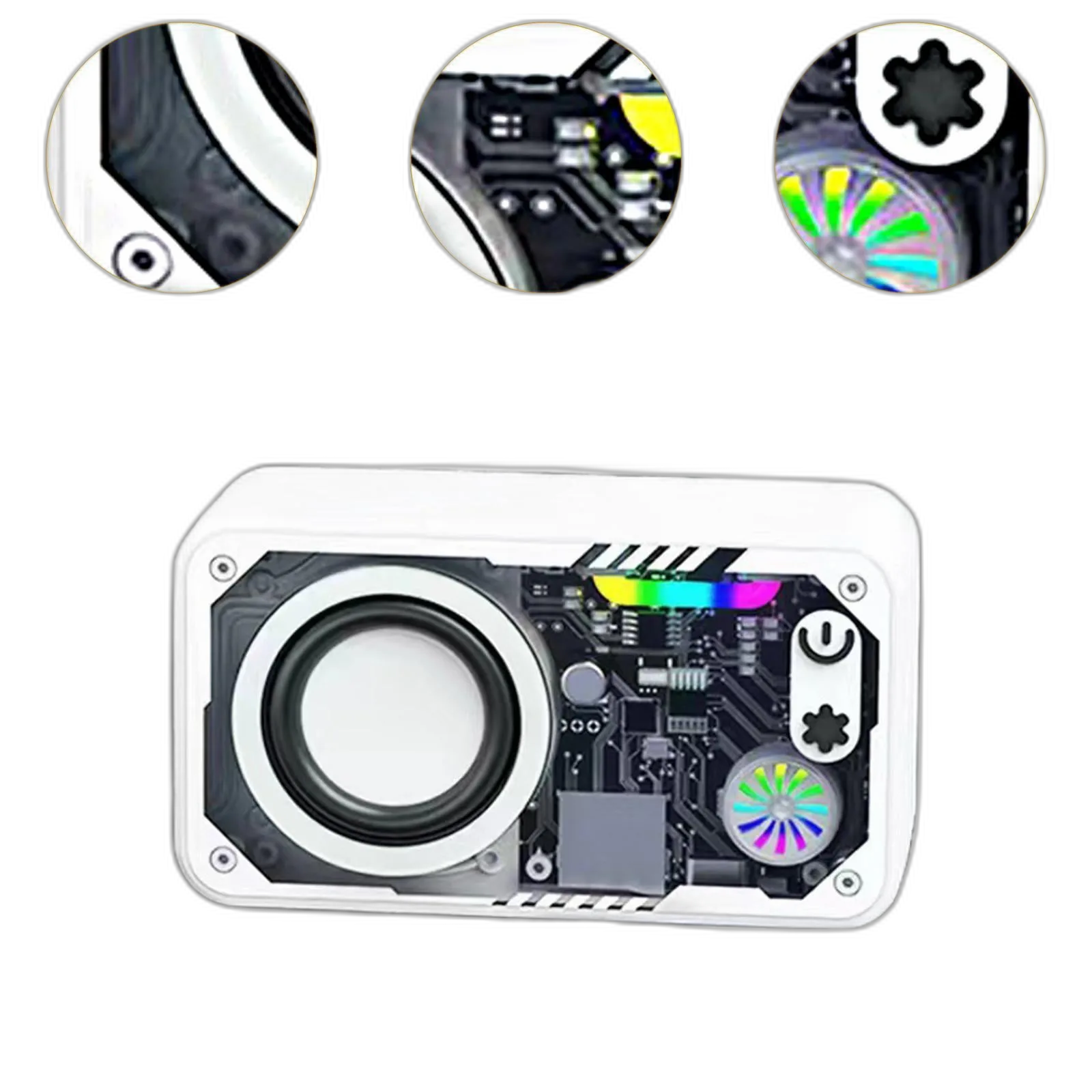 Portable Speaker – Immersive Audio & Stylish Transparent Design – My Smart Life Main Slide 6