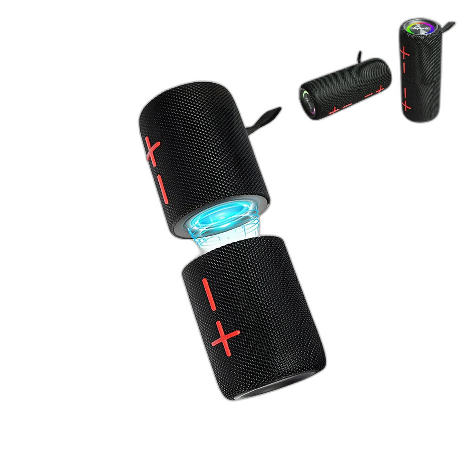 Portable Speaker with 4000mAh Battery – Wireless Sound, RGB Color – My Smart Life Main Slide 2