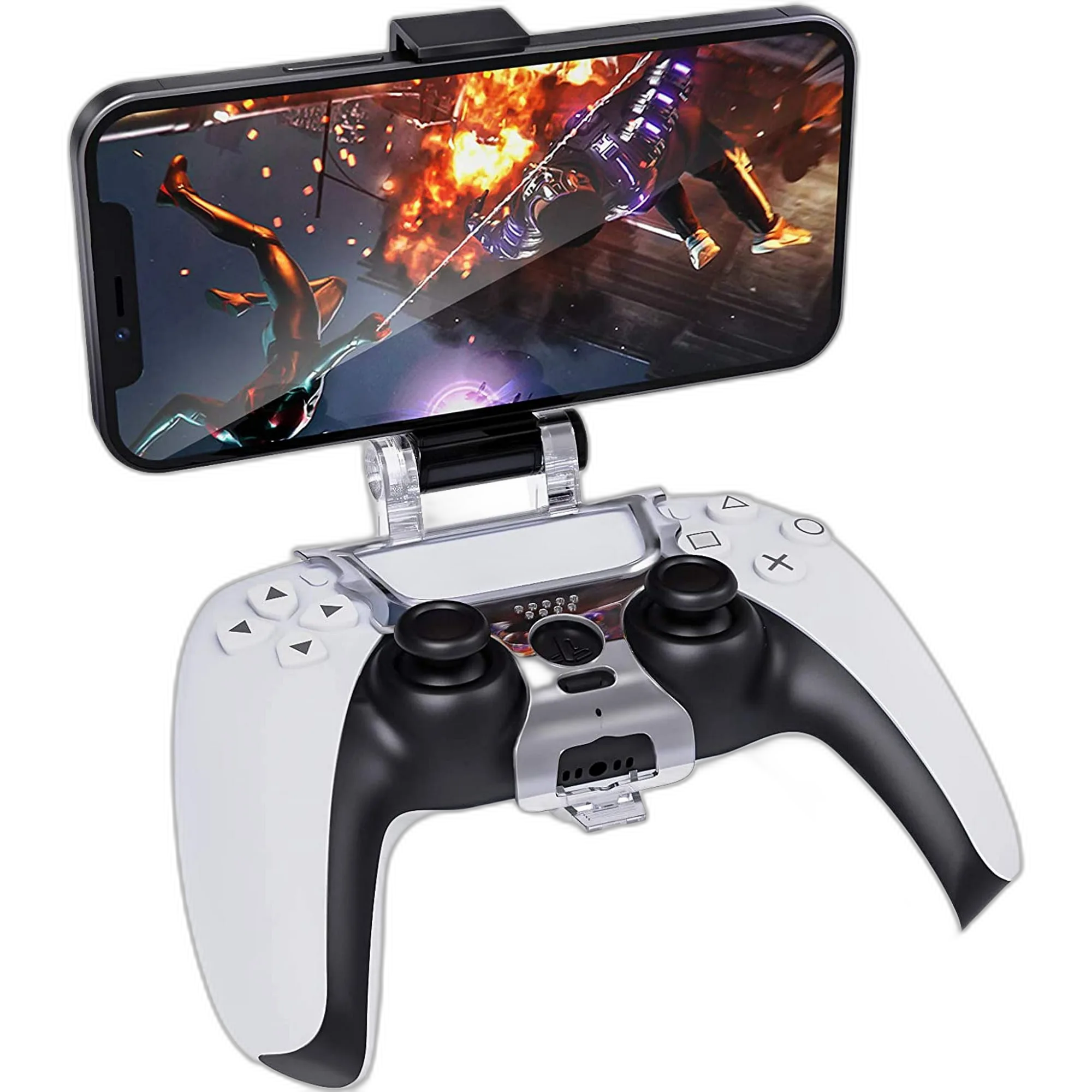 PS5 Controller Clip Mount – Mobile Gaming Essential, 180-Degree Rotation, Portable Stand – My Smart Life