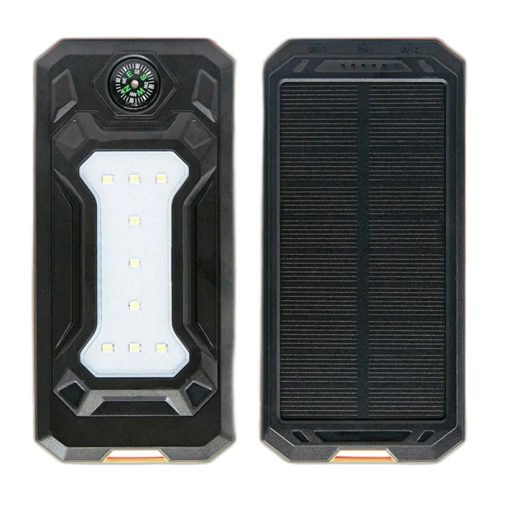 Portable Solar Battery Charger – Power 2 Devices Simultaneously, Waterproof & LED Flashlight – My Smart Life Main Slide 10