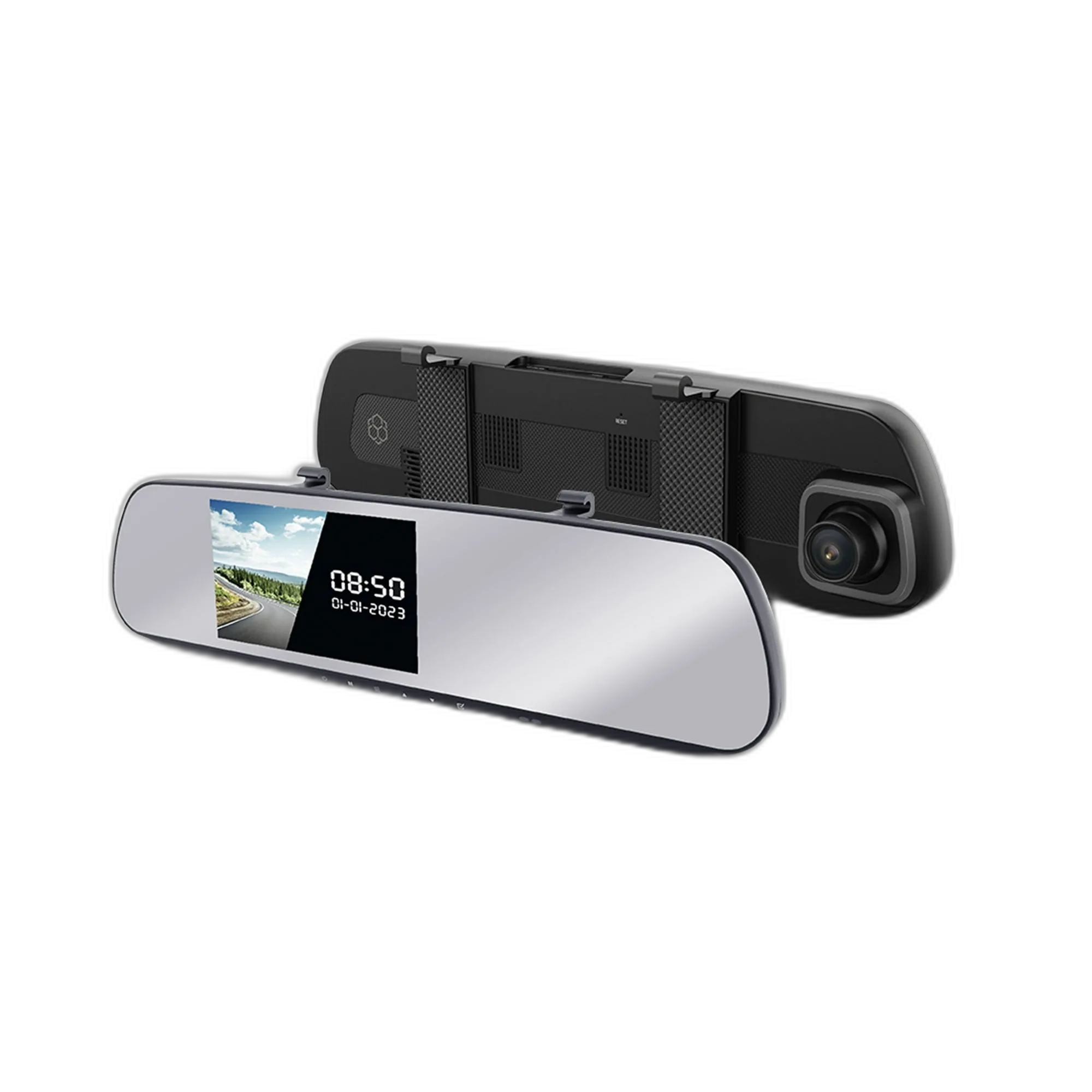 Dash Cam: Clear 1080p Video, 4.7" Rearview Monitor – My Smart Life Main Slide 2