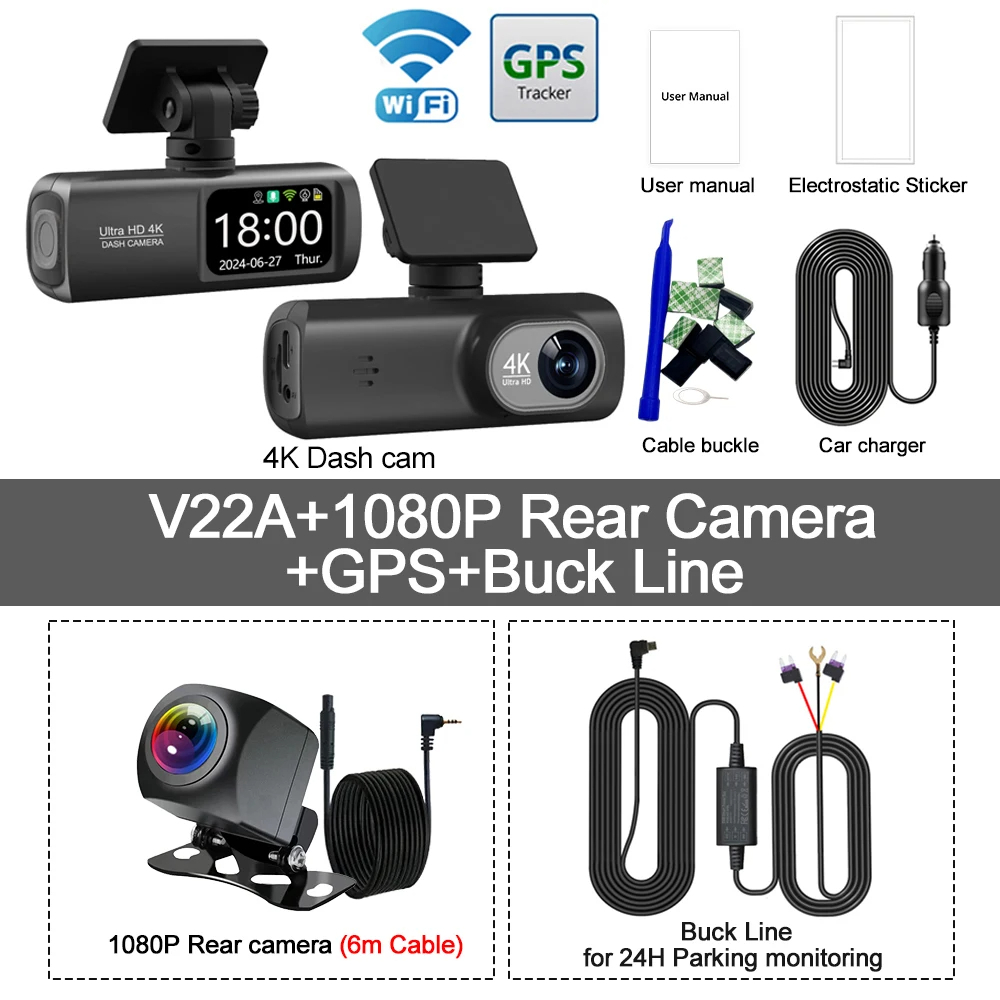 Dual-channel Dash Cam with 4K Resolution and GPS – My Smart Life Thumbnail 9