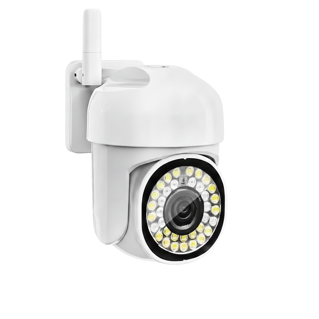 8X Zoom PTZ WiFi Security Camera IP66 Outdoor Color Night Main Slide 1