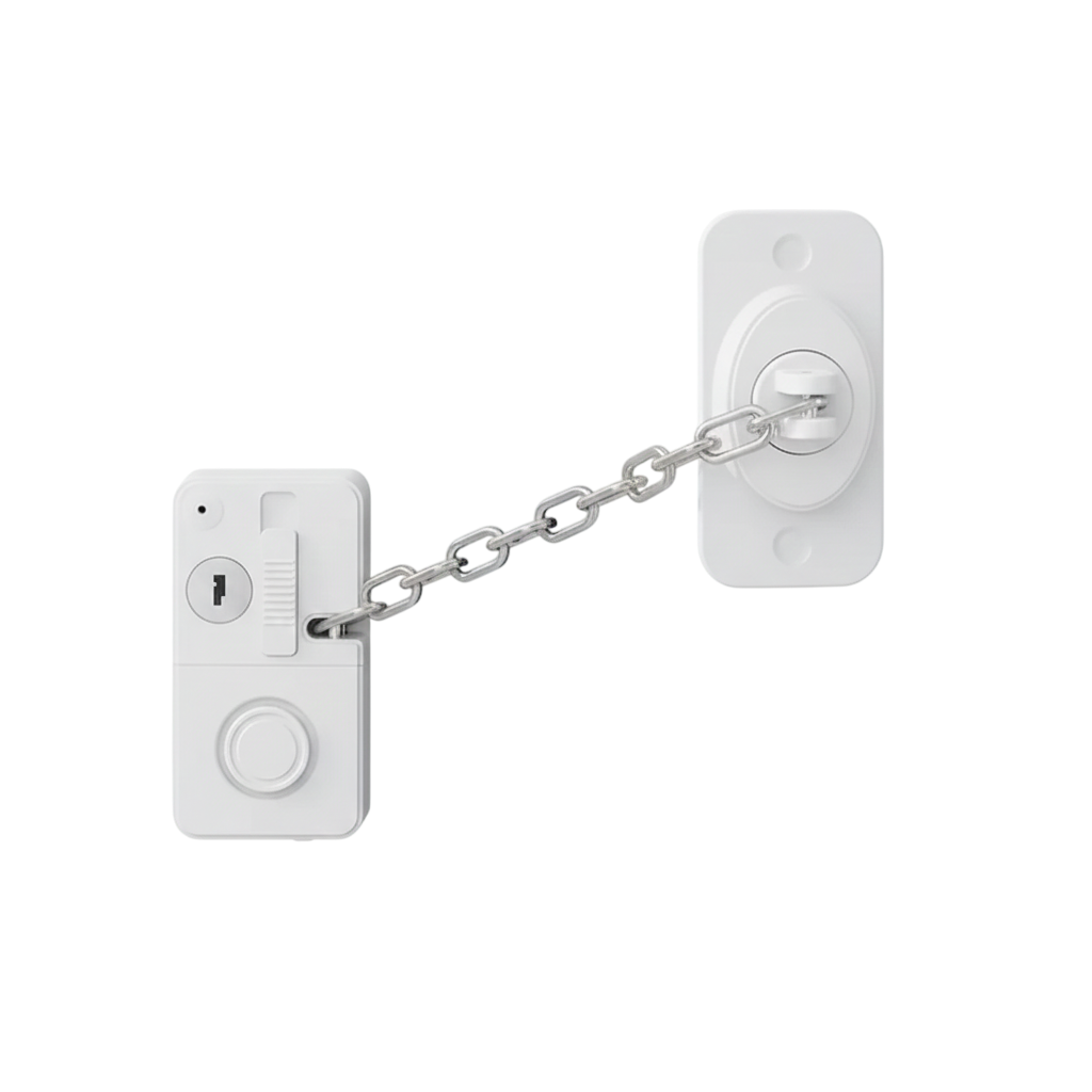 120dB Door Window Alarm with Chain Lock | Key Control Anti-Theft Security Guard Main Slide 1