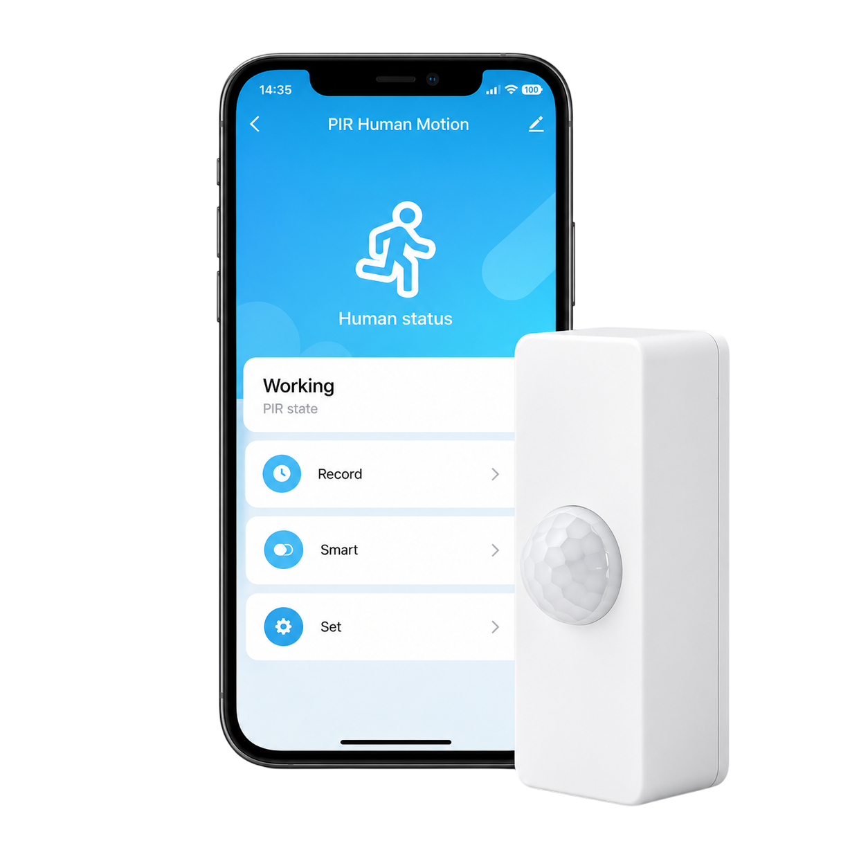 WiFi Human Presence & PIR Motion Sensor for Tuya Smart Home