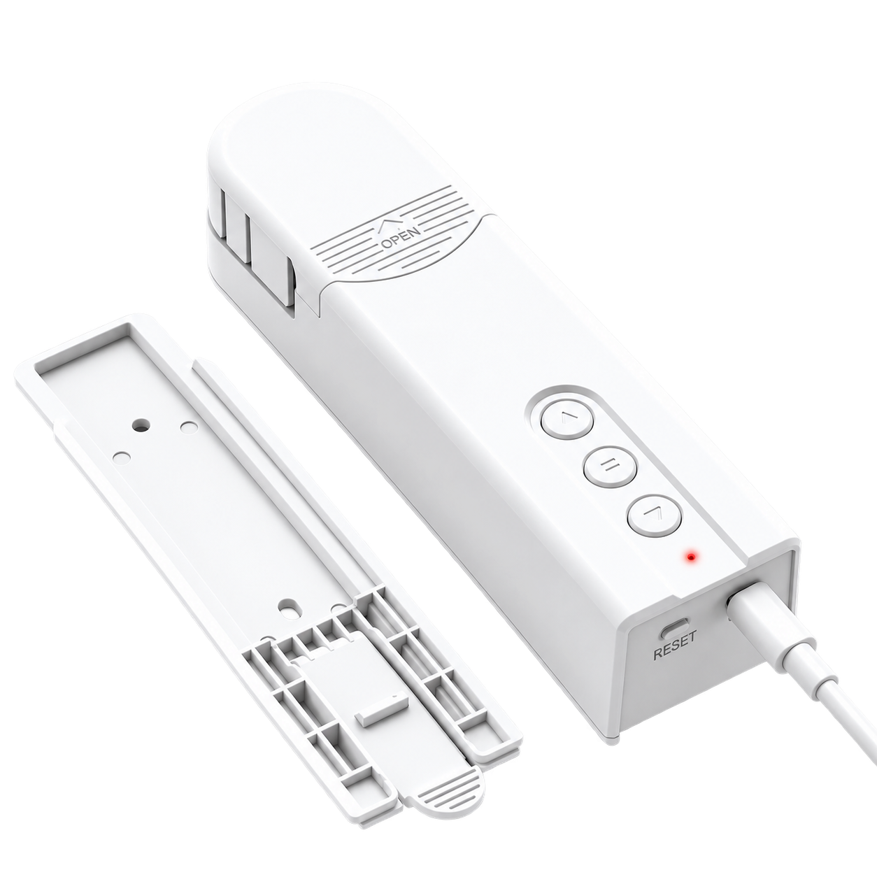 WiFi Smart Roller Blind Motor – USB-C Rechargeable, Tuya App Control