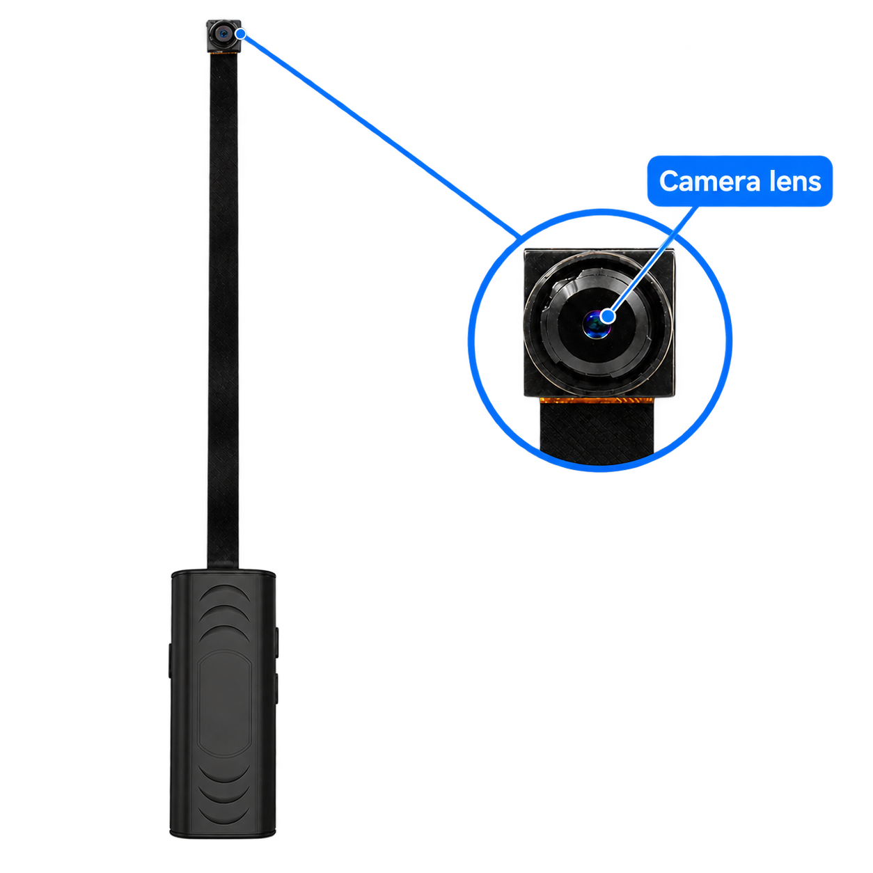 HUOMOI Mini WiFi DIY Camera with Ribbon Lens