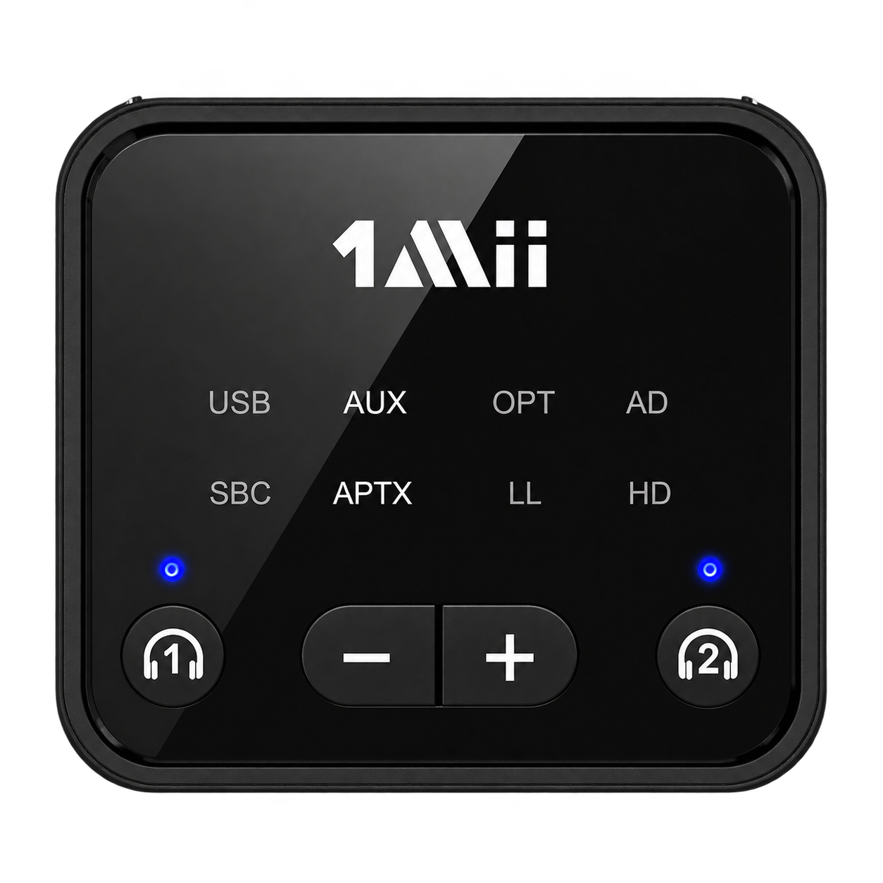 1Mii B06T6 Bluetooth TV Transmitter — Dual Headphone Pairing