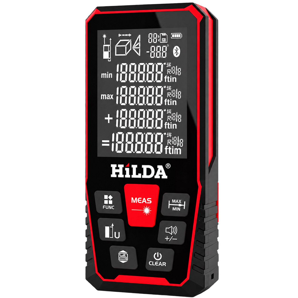 HILDA 100m Laser Distance Meter — CJ368 Digital Measuring Tool