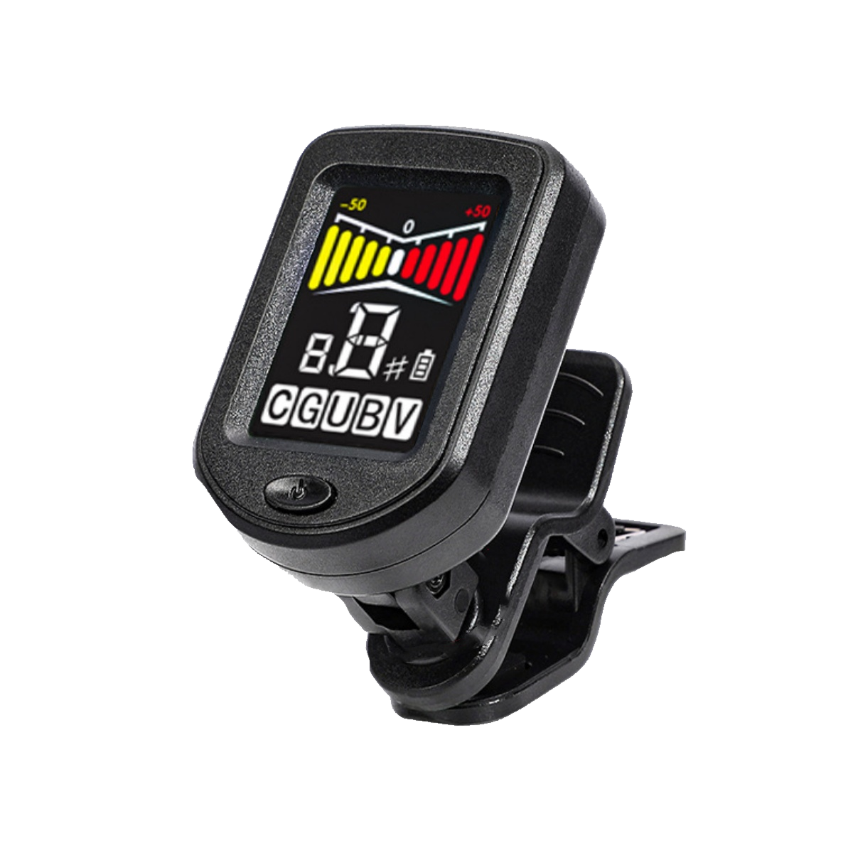 Miwayer Colour-Screen Clip-On Guitar & Instrument Tuner