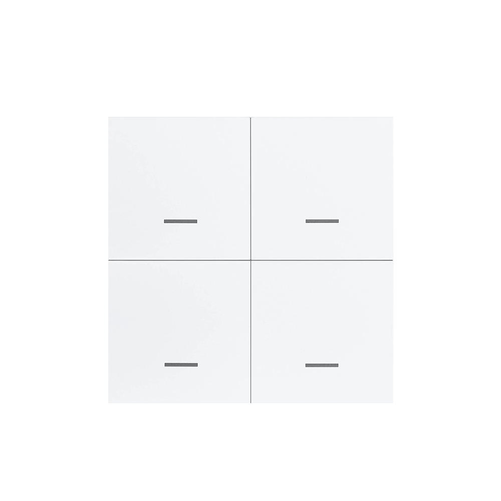 Tuya Zigbee 4-Button Wireless Scene Switch — Smart Life, Hub Required
