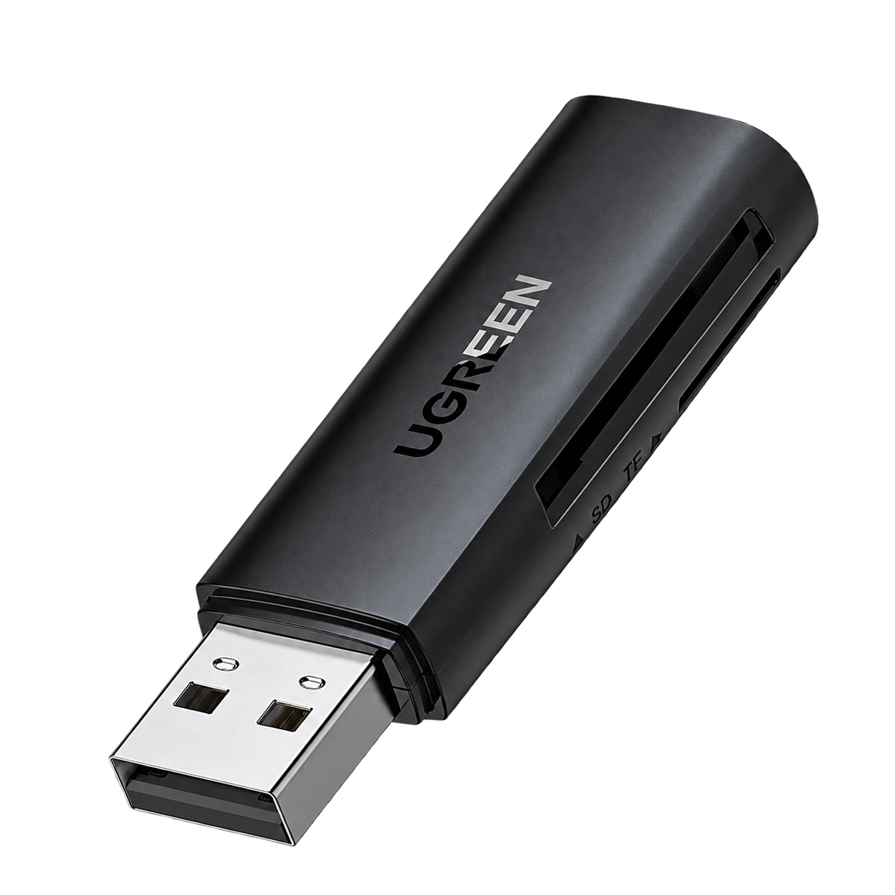 UGREEN USB 3.0 SD & microSD Card Reader — Read Two Cards Together