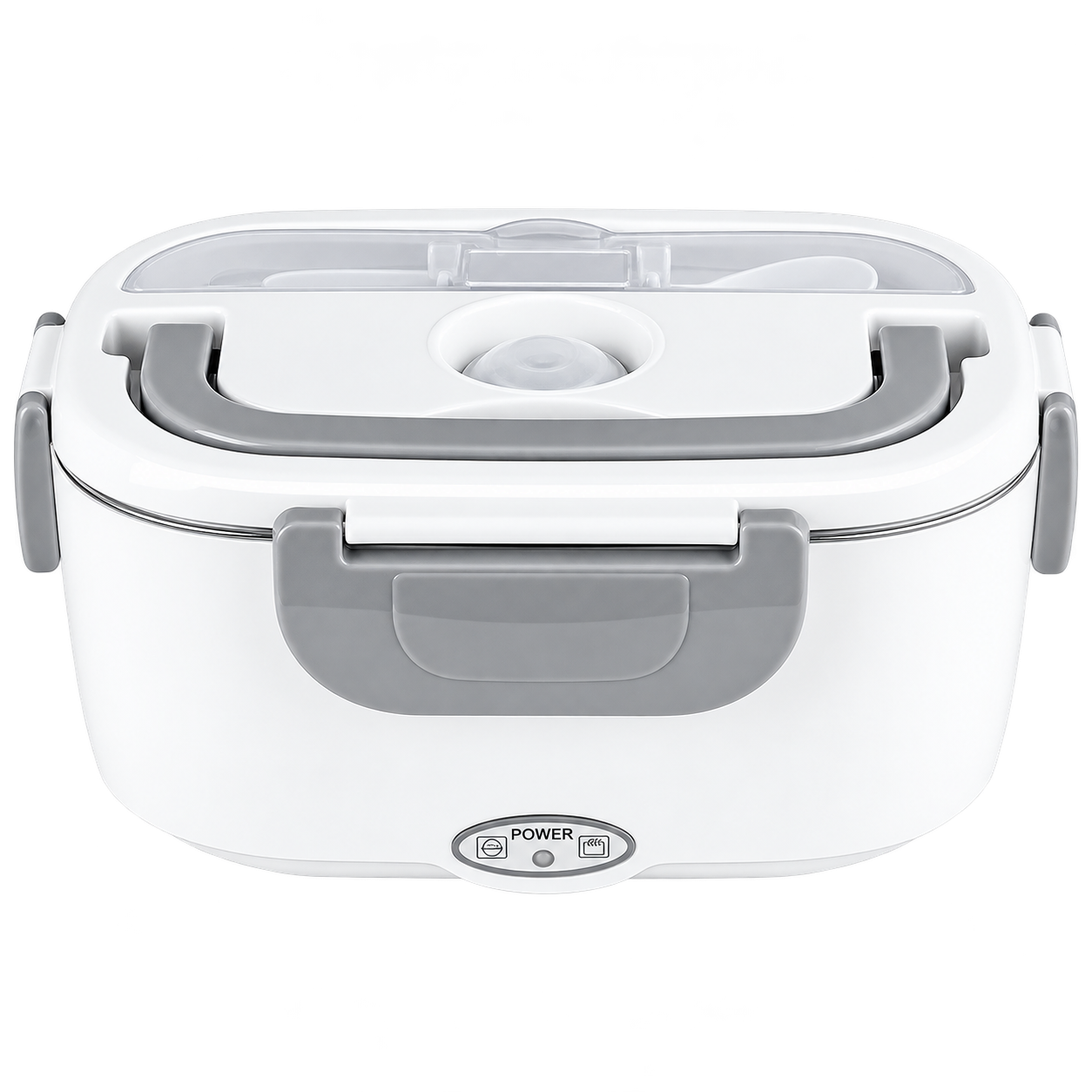 12V Electric Lunch Box – Stainless-Steel Car Food Warmer