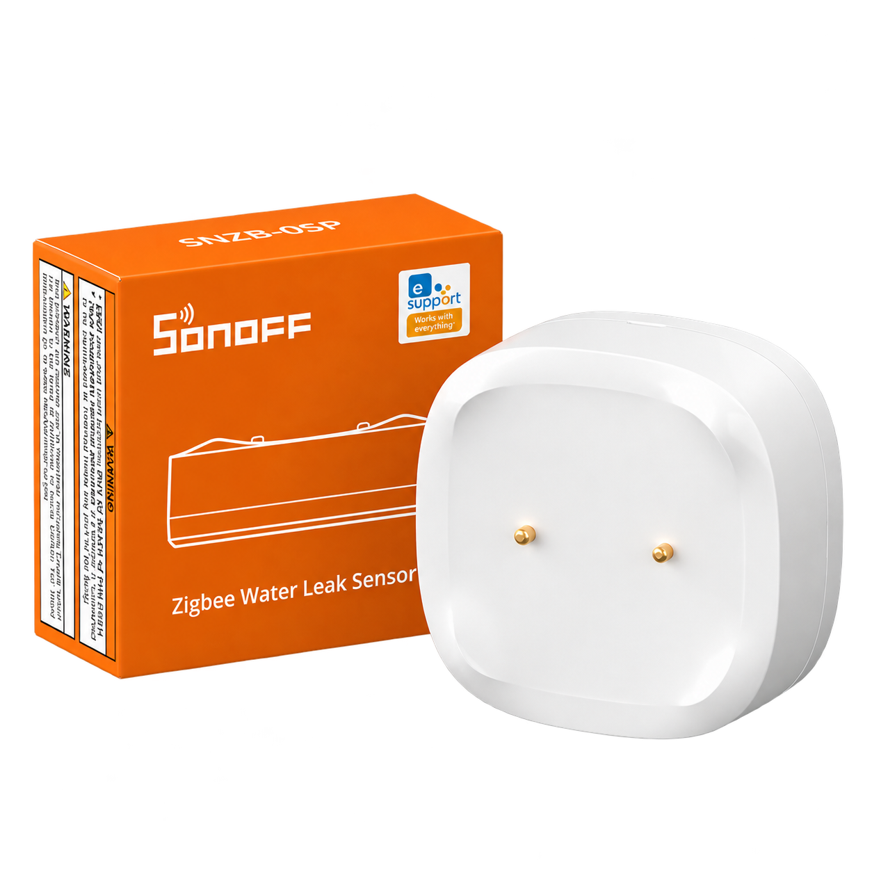 SONOFF SNZB-05P Water Leak Sensor – Zigbee Home Alerts