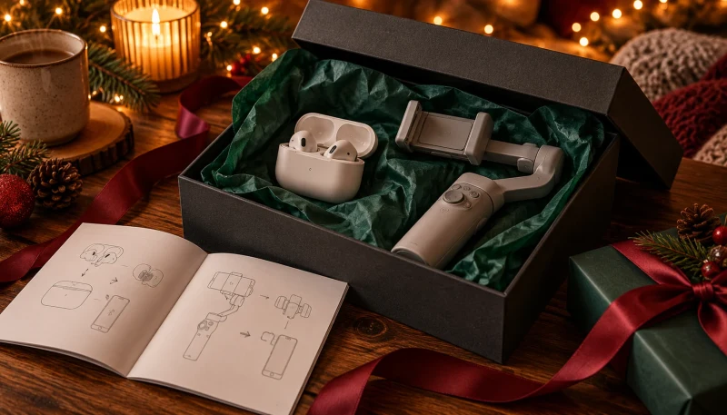 Create a Simple Setup Handover for a Christmas Tech Gift