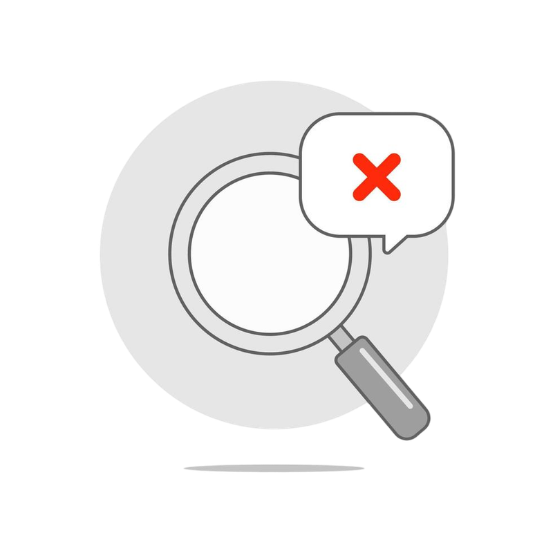 No results found