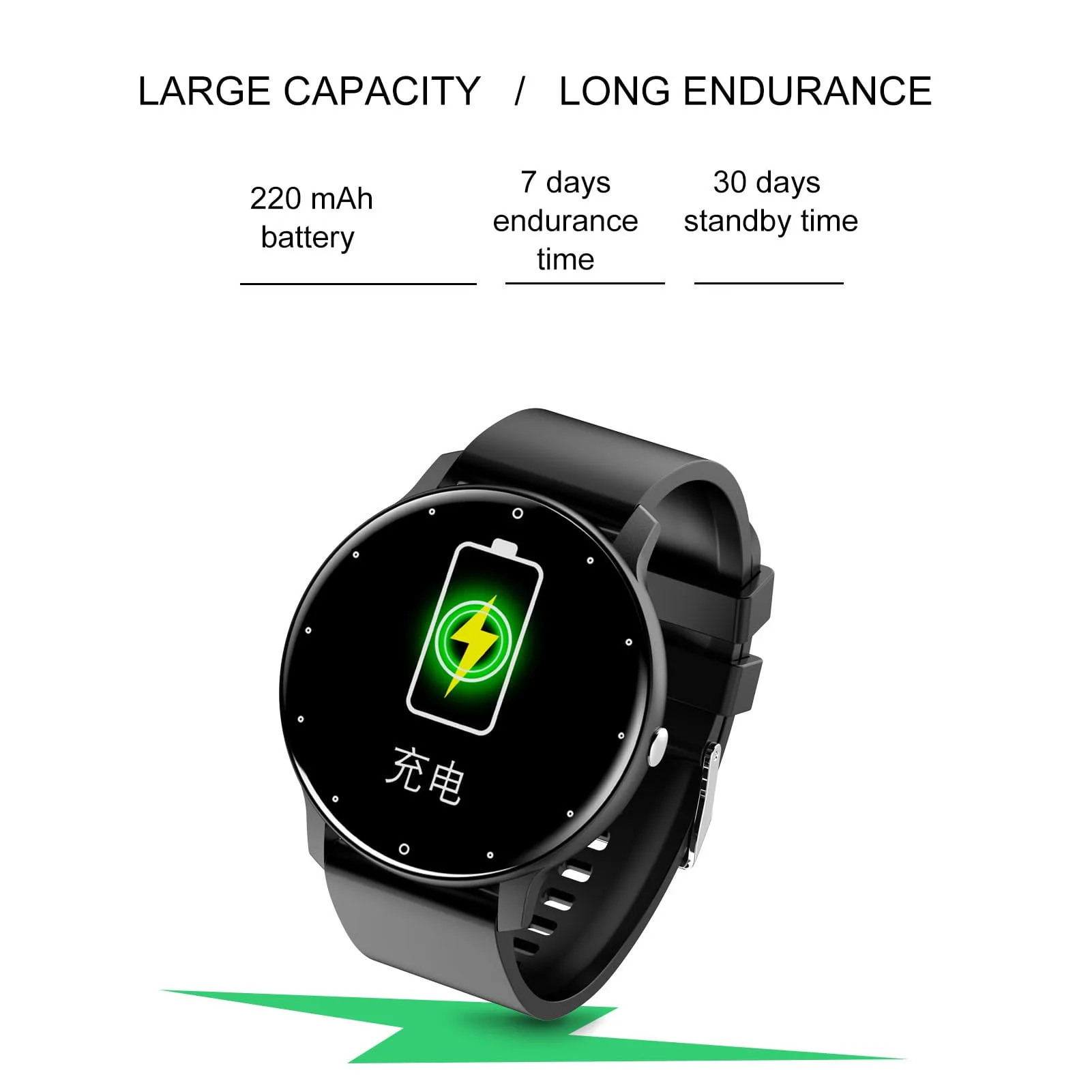 Smart Watch with Full Touch Screen and Health Monitoring – My Smart Life Main Slide 6