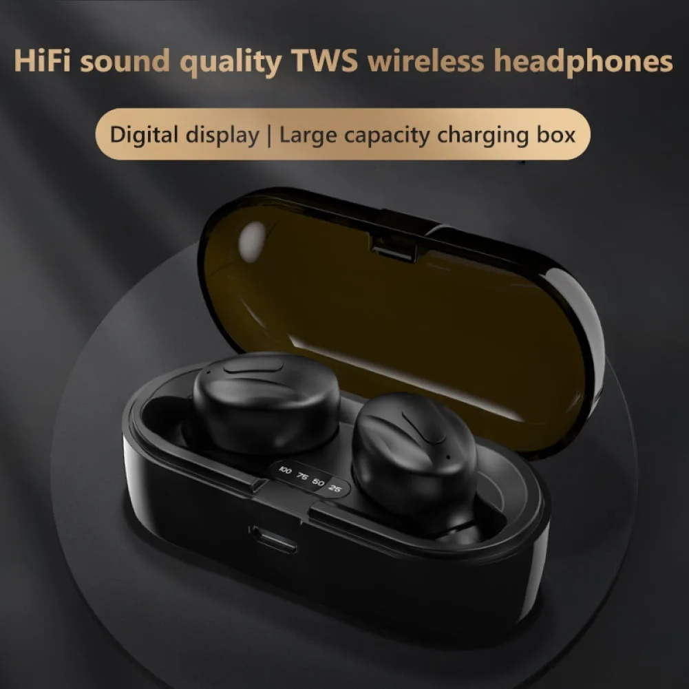 Wireless Earphones with Bluetooth 5.0 – IPX5 Sweatproof, 3.2 Hours Music Time – My Smart Life Main Slide 6