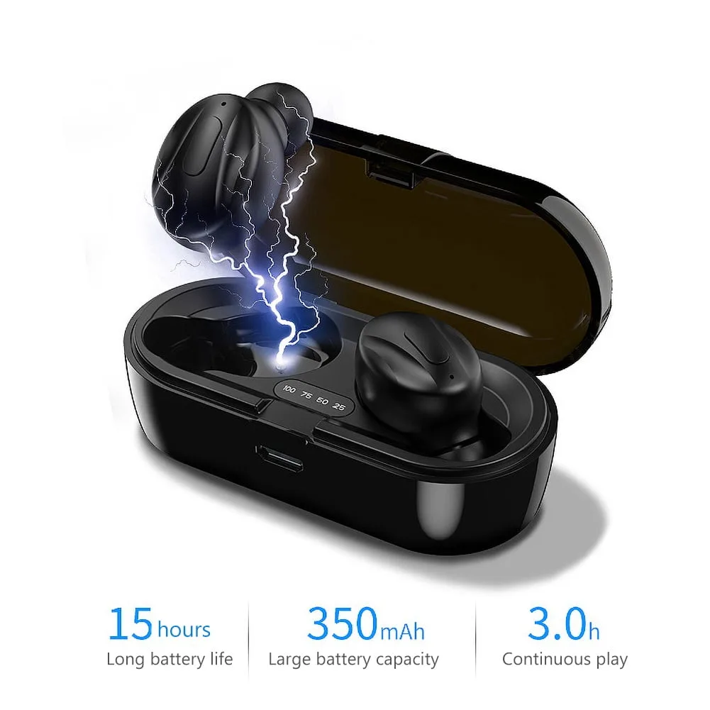 Wireless Earphones with Bluetooth 5.0 – IPX5 Sweatproof, 3.2 Hours Music Time – My Smart Life Main Slide 5