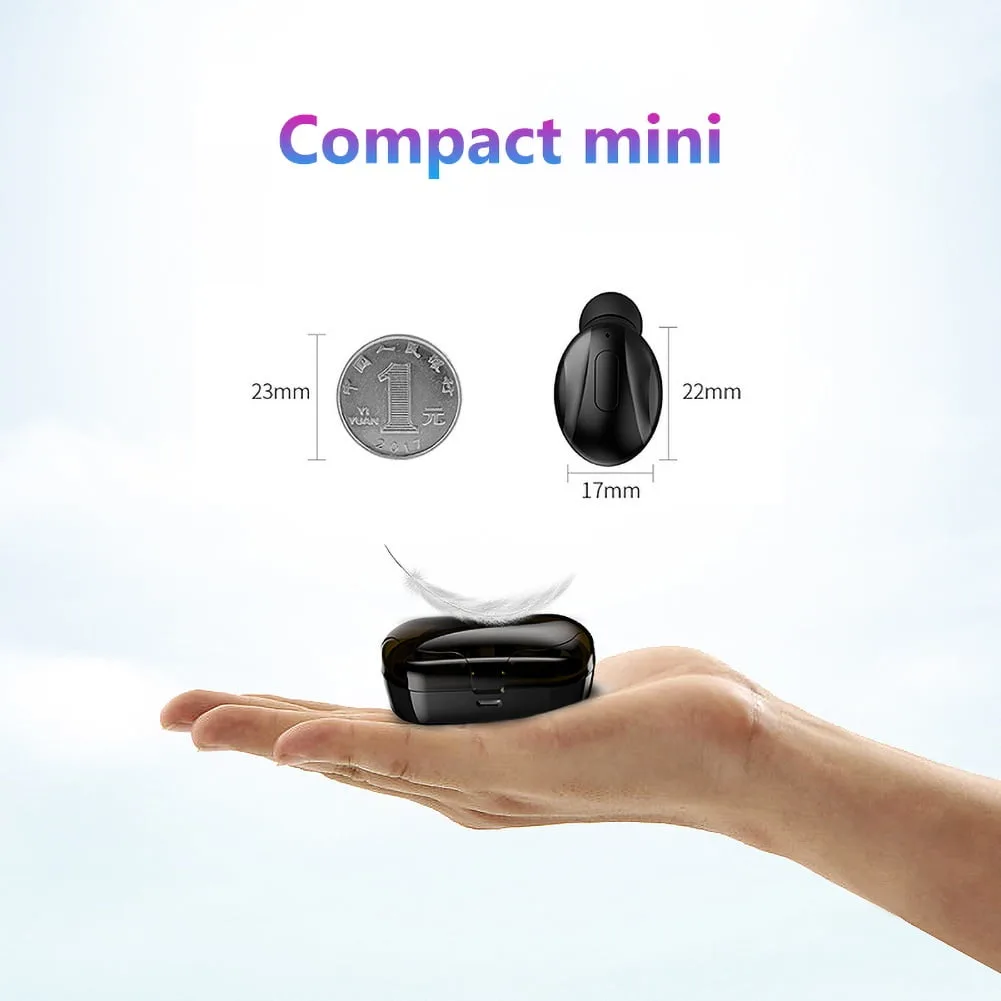 Wireless Earphones with Bluetooth 5.0 – IPX5 Sweatproof, 3.2 Hours Music Time – My Smart Life Main Slide 8