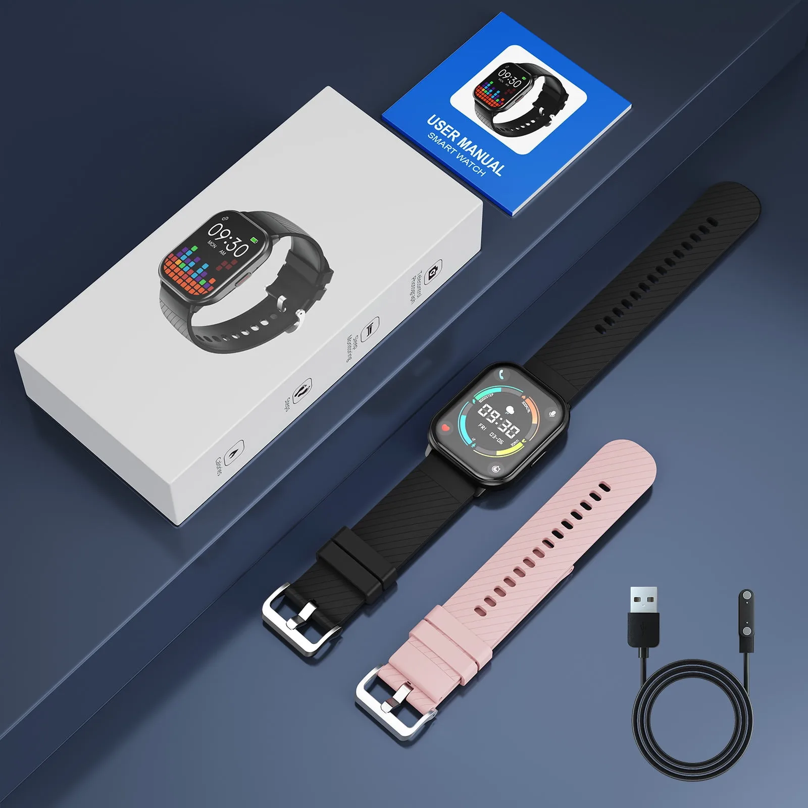 Smart Watch 100+ Sports Modes, 2.01'' IP67 Waterproof – My Smart Life Main Slide 7