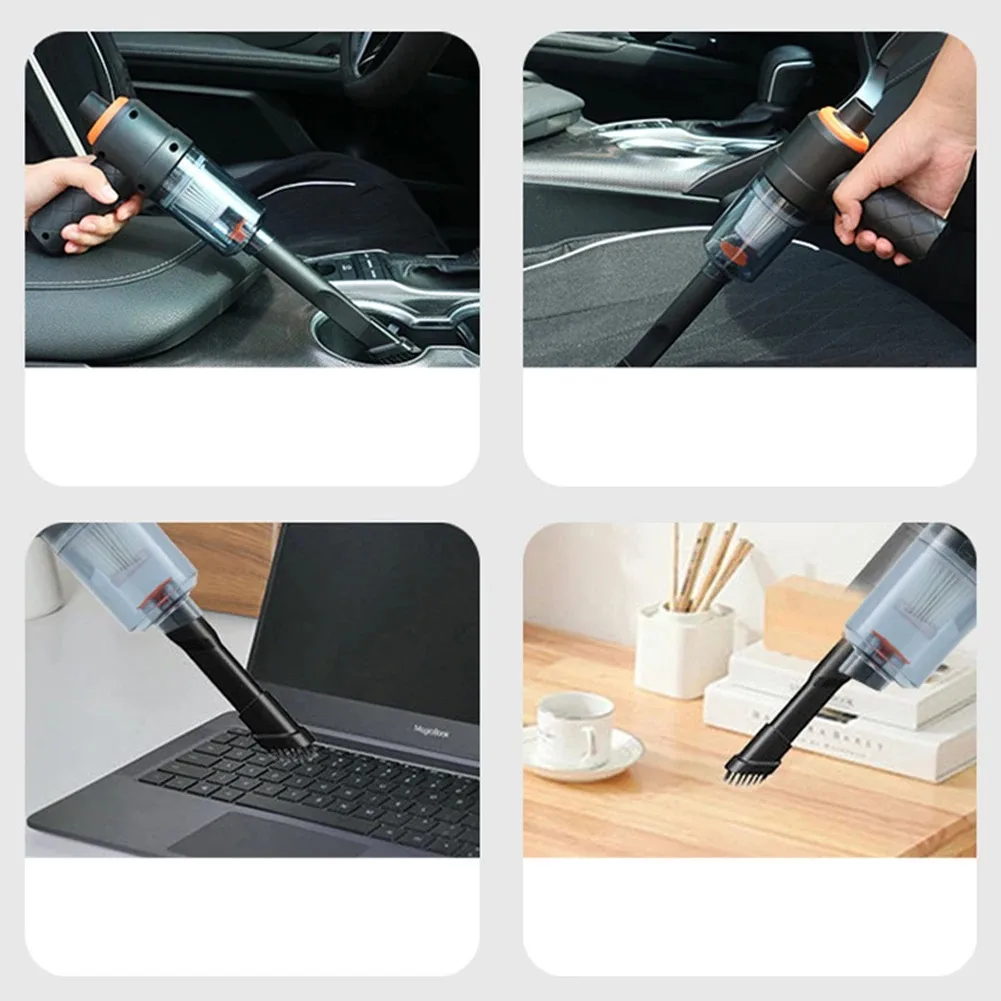 Car Vacuum Cleaner Portable Wireless Cleaner - Poweful 6000PA Suction, Home Appliance Cleaning – My Smart Life Thumbnail 5
