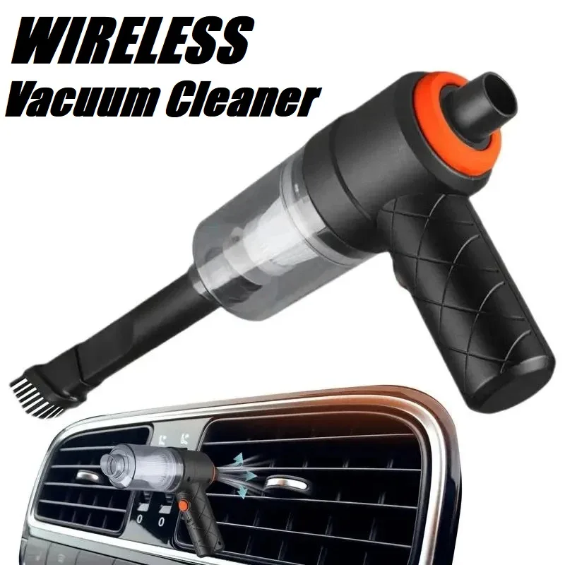 Car Vacuum Cleaner Portable Wireless Cleaner - Poweful 6000PA Suction, Home Appliance Cleaning – My Smart Life Thumbnail 2