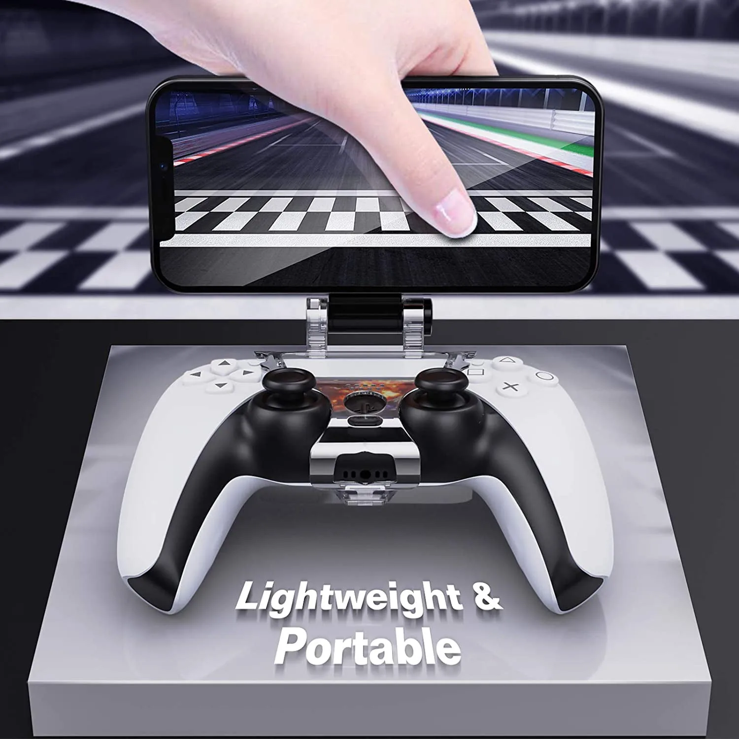 PS5 Controller Clip Mount – Mobile Gaming Essential, 180-Degree Rotation, Portable Stand – My Smart Life Thumbnail 6