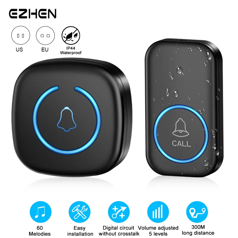 Wireless Doorbell with 300M Range and 60 Melodies – My Smart Life Thumbnail 3