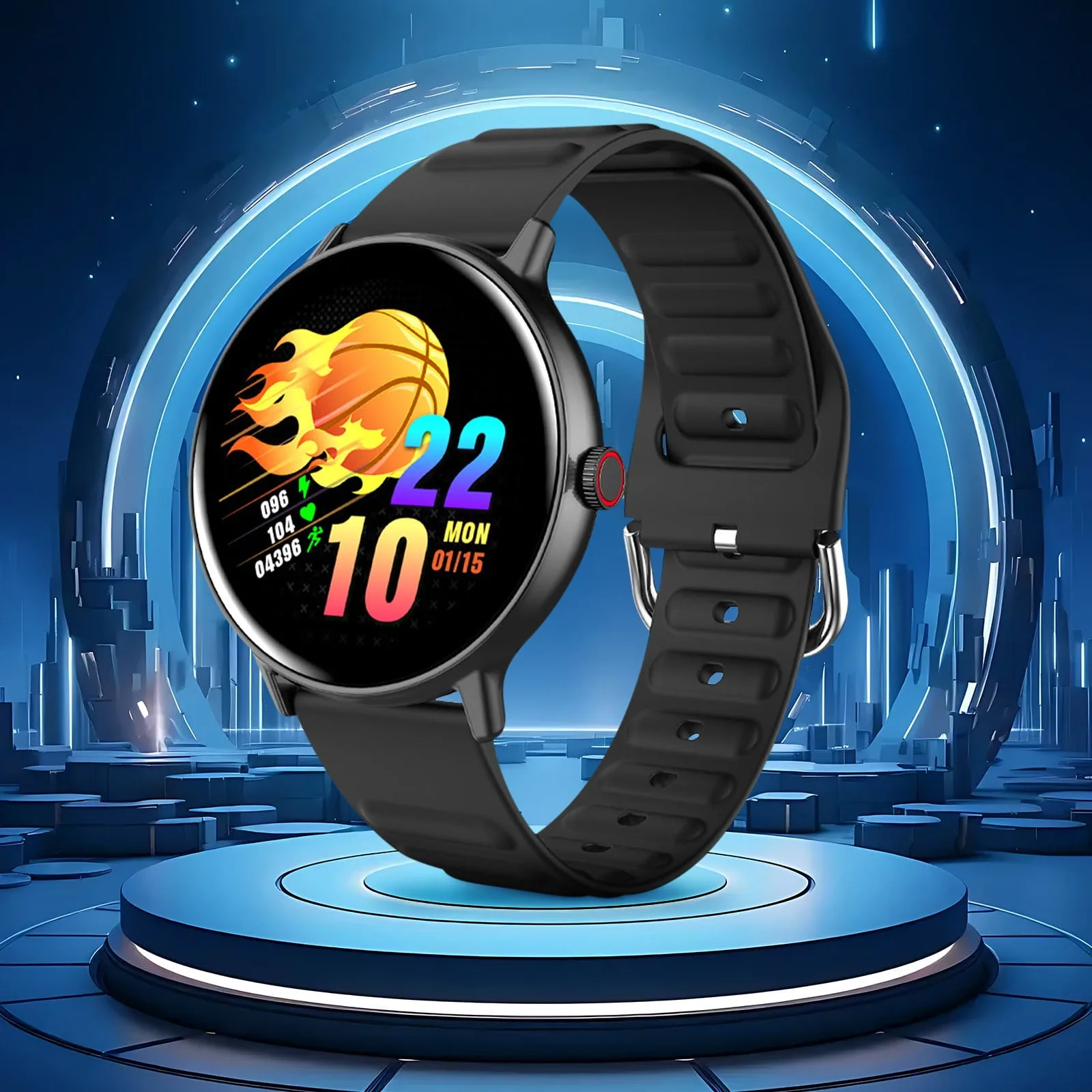 Smart Fitness Watch Full Screen with 21 Sport Modes and 7-Day Battery Life – My Smart Life Main Slide 5