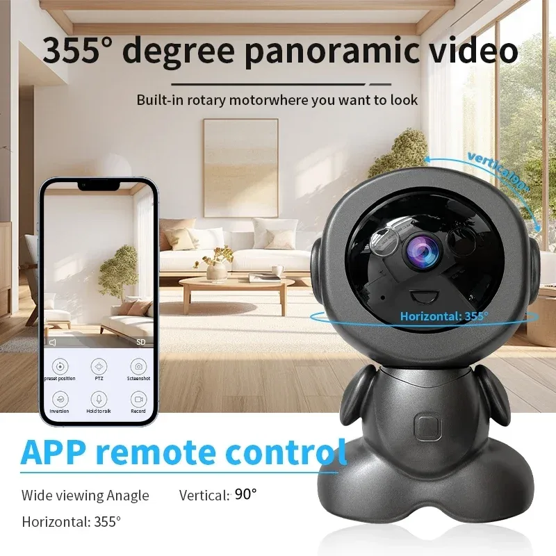 Security Camera Indoor HD – Smart Home Surveillance with Auto Tracking and Night Vision – My Smart Life Thumbnail 5