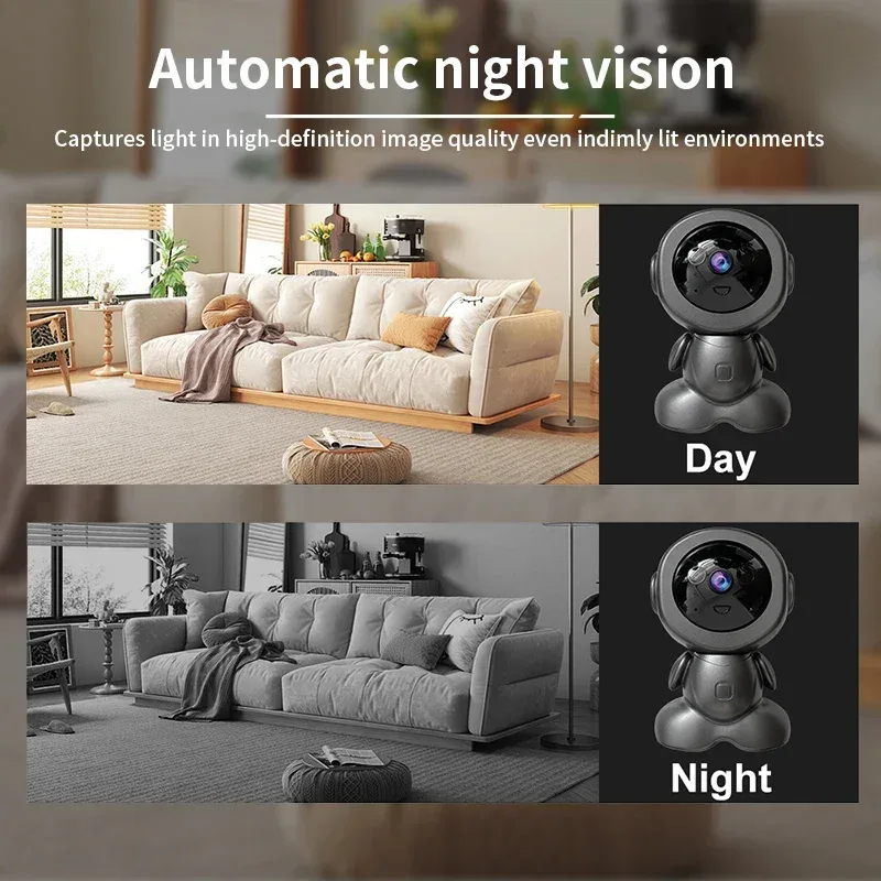 Security Camera Indoor HD – Smart Home Surveillance with Auto Tracking and Night Vision – My Smart Life Thumbnail 3