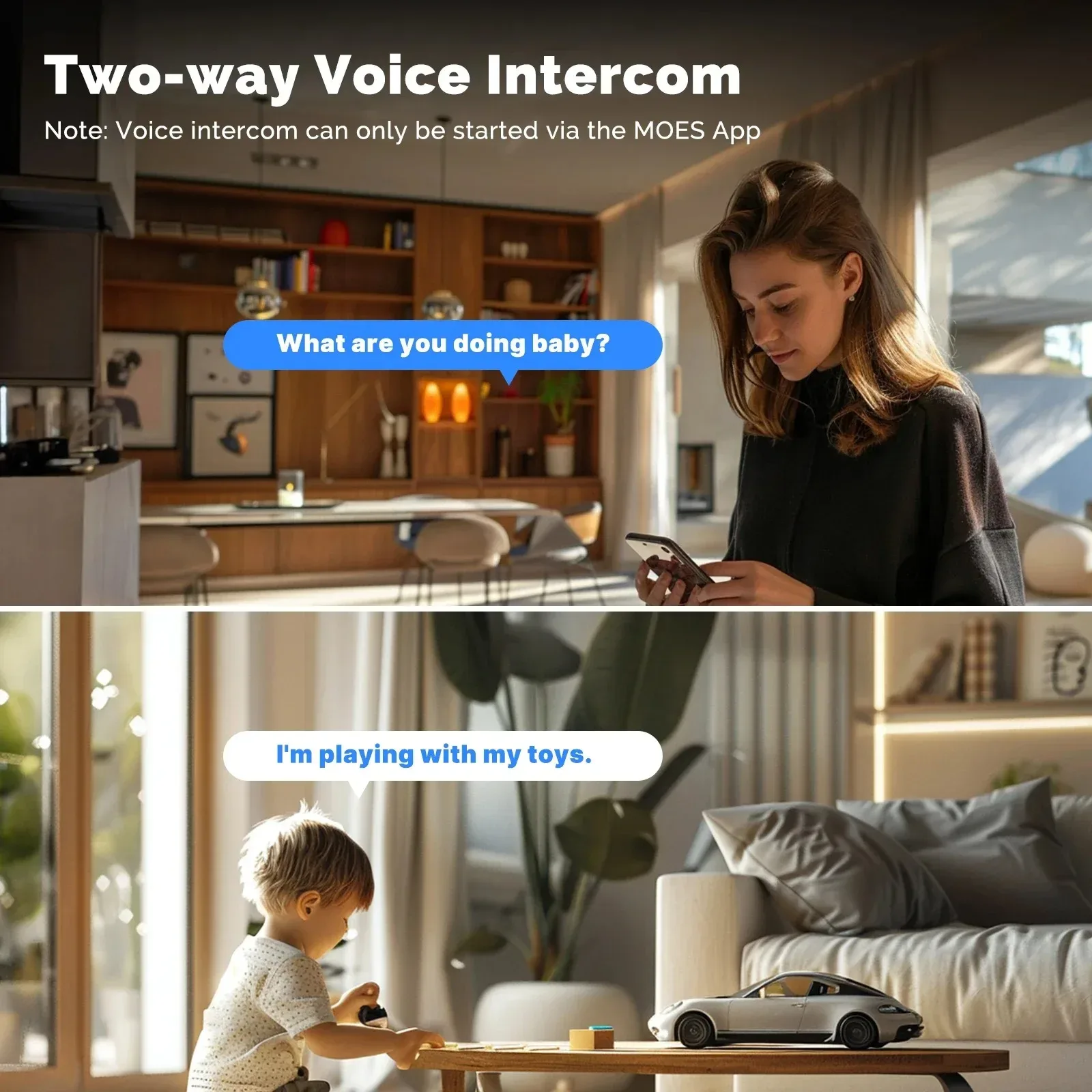 MSL 8MP Dual-Lens WiFi Security Camera | Full Color Night Vision & 2-Way Talk | CCTV / Baby Monitor Main Slide 4