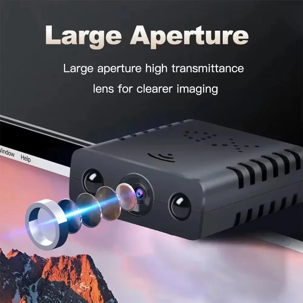 Mini Camera XD 1080P WiFi - Night Vision, Sport Cam, Remote Security – My Smart Life Thumbnail 2